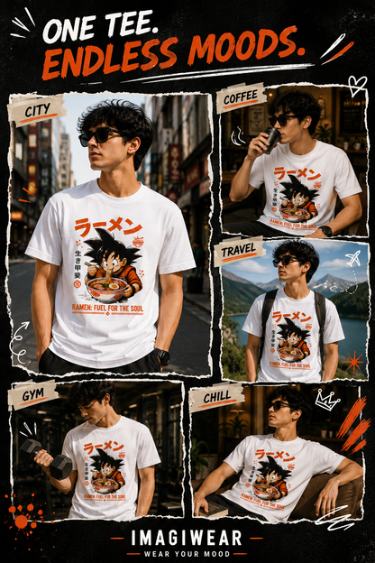 Ramen Fuel for the Soul Regular Fit T-Shirt
