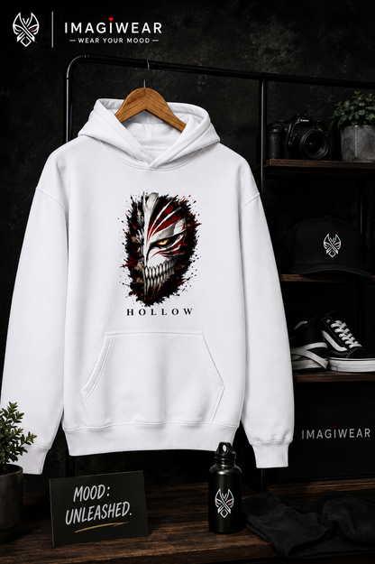 Hollow Anime Graphic Hoodie – Unisex Regular Fit 300 GSM