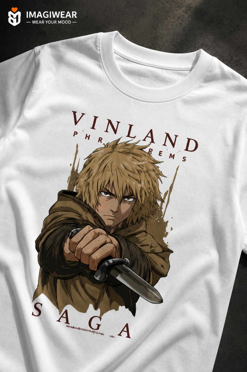Thorfinn Karlsefni Vinland Saga T-Shirt – Unisex Regular Fit 180 GSM