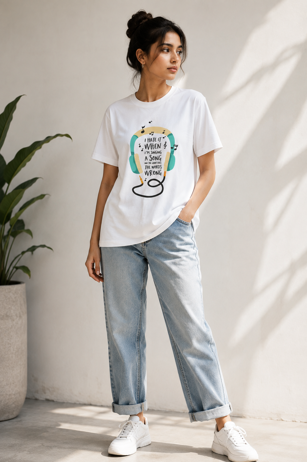 I Hate It When I’m Singing a Song T-Shirt – Funny Music Graphic | Unisex Regular Fit
