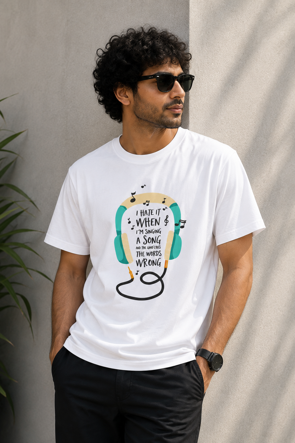 I Hate It When I’m Singing a Song T-Shirt – Funny Music Graphic | Unisex Regular Fit