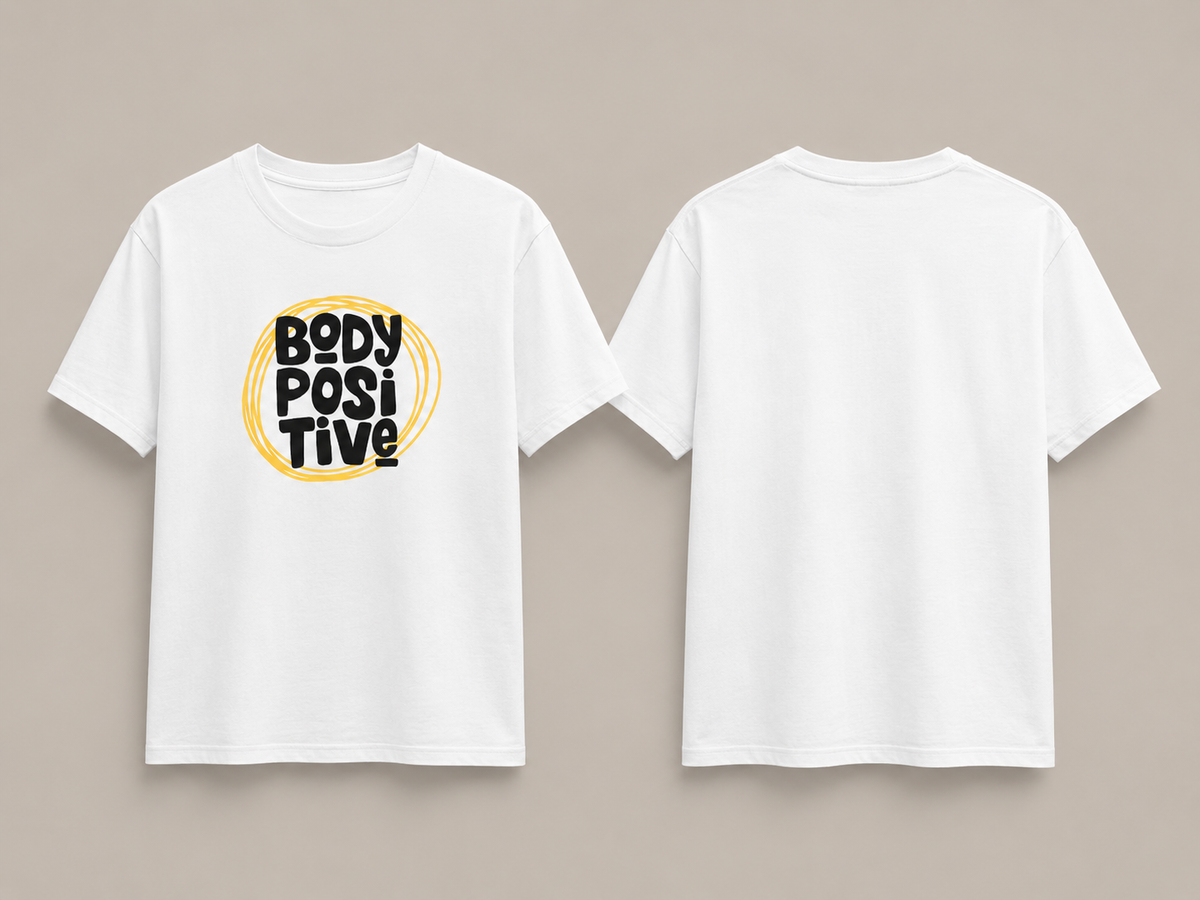 Body Positive | Regular Fit Unisex Graphic T-Shirt