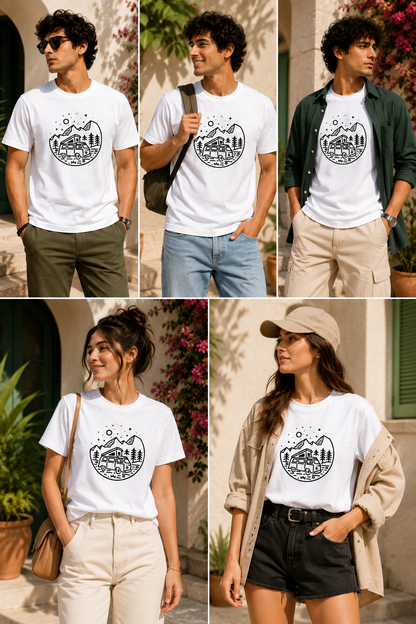 Mountain Escape Van Life Regular Fit T-Shirt