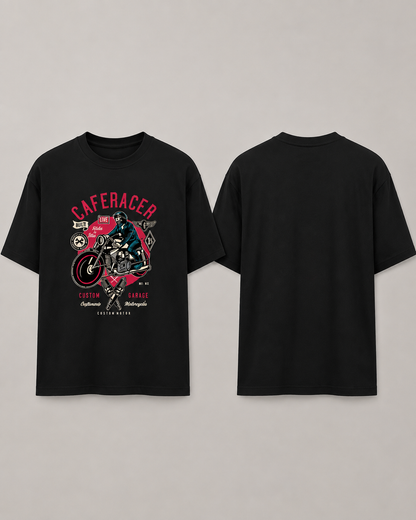 Safe Racer Motorcycle Graphic Regular Fit T-Shirt