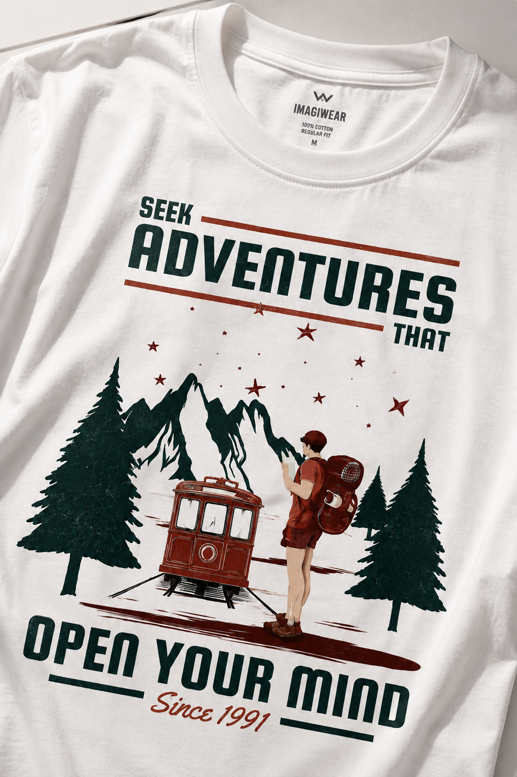 Seek Adventures Regular Fit T-Shirt