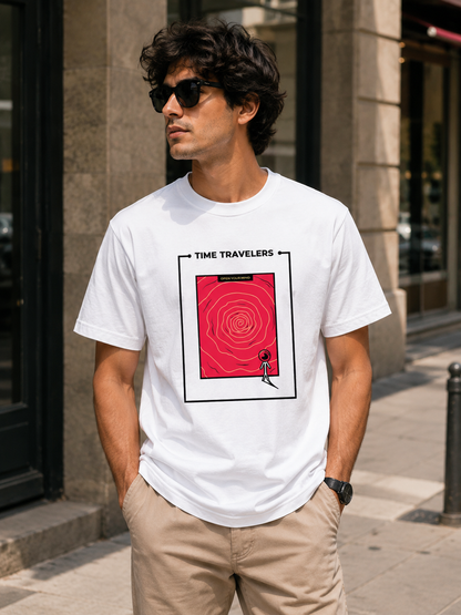 Time Travelers Regular Fit T-Shirt