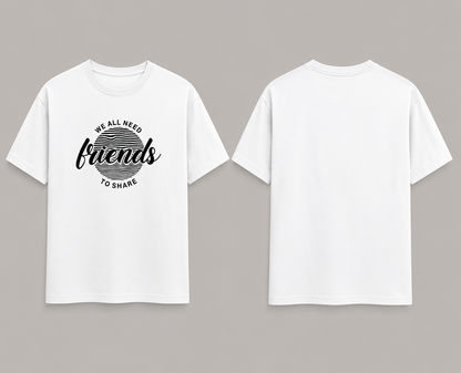 Friends Graphic T-Shirt | Unisex Crew Neck Regular Fit Tee