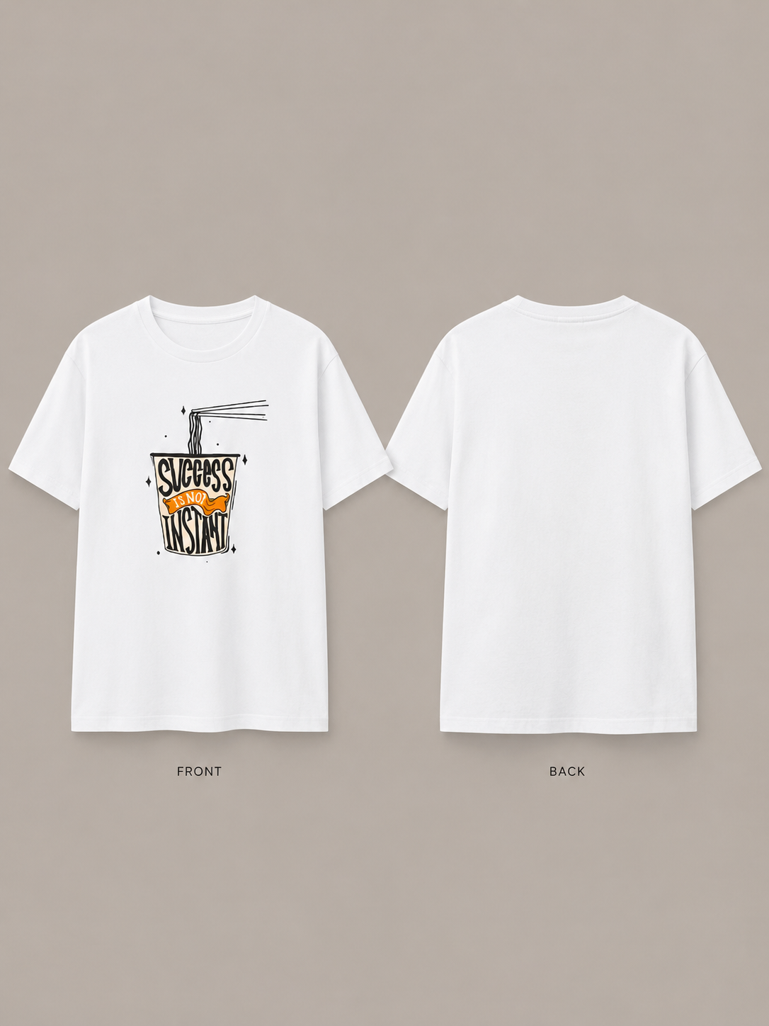 Success Is Not Instant Regular Fit T-Shirt