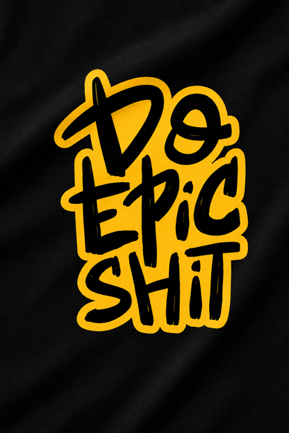 Do Epic Shit | Regular Fit Unisex Graphic T-Shirt
