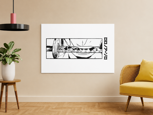 Roronoa Zoro Three Sword Style A3 Poster | One Piece Anime Wall Art | Premium 300 GSM Print