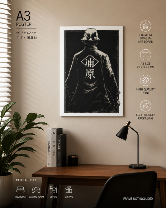 Urahara A3 Anime Poster | Premium 300 GSM Wall Art | Unframed