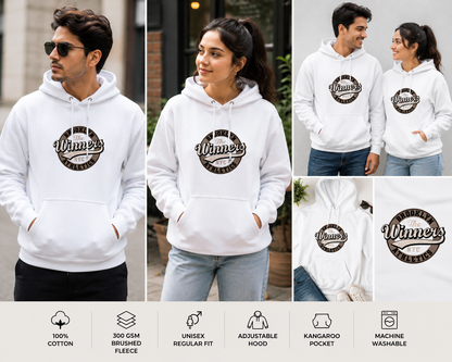 The Winners Unisex Cotton Hoodie | Brooklyn Athletics Graphic Hoodie