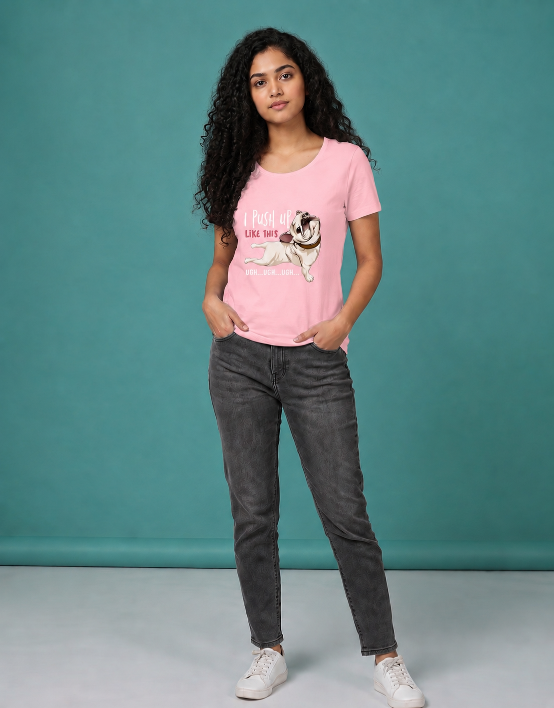 Women’s Funny Dog Graphic T-Shirt | Casual Cotton Tee
