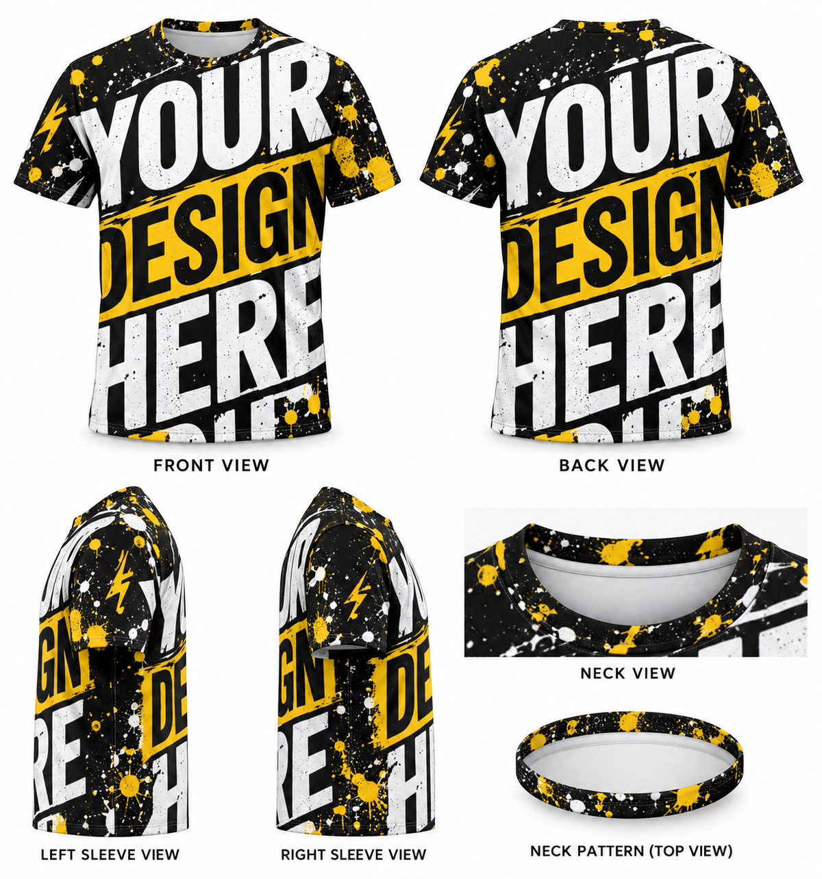 Custom Unisex All-Over Print T-Shirt