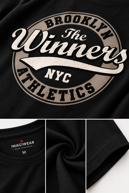 Brooklyn Winners Athletics | Women’s Regular Fit Vintage Graphic T-Shirt