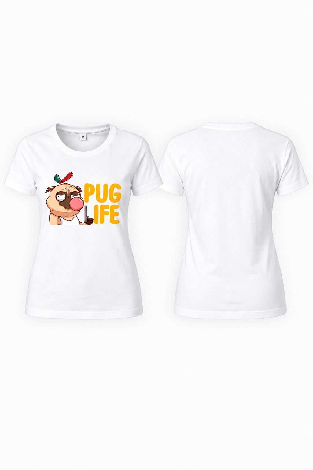 Pug Life Graphic T-Shirt | Women’s Regular Fit Tee
