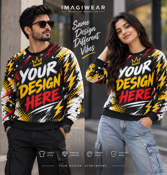 Custom Unisex AOP Sweatshirt