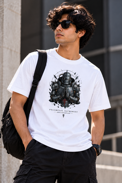Alphonse Elric Armor | Regular Fit Unisex Fullmetal Alchemist T-Shirt