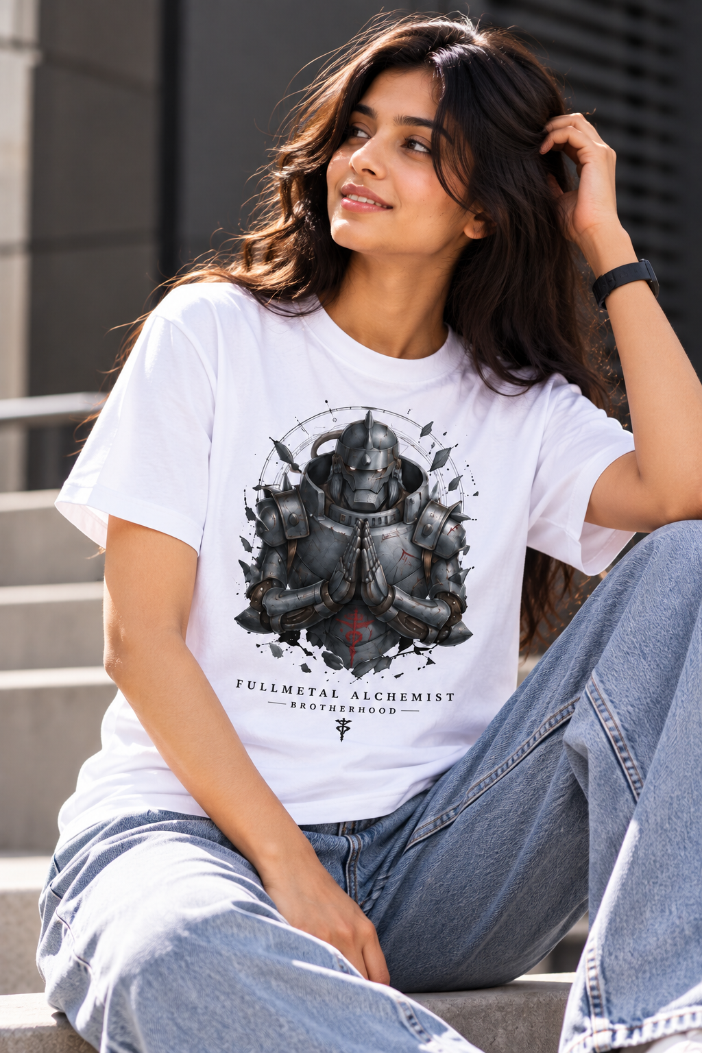 Alphonse Elric Armor | Regular Fit Unisex Fullmetal Alchemist T-Shirt