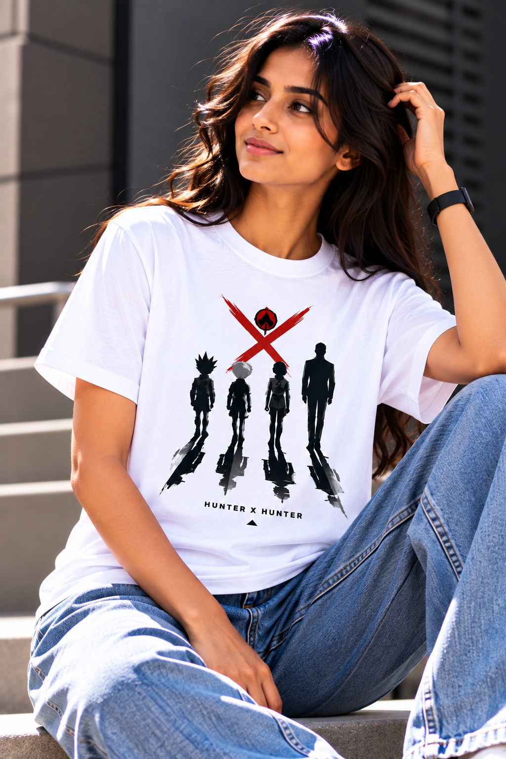Hunter x Hunter Main Four | Regular Fit Unisex Anime T-Shirt