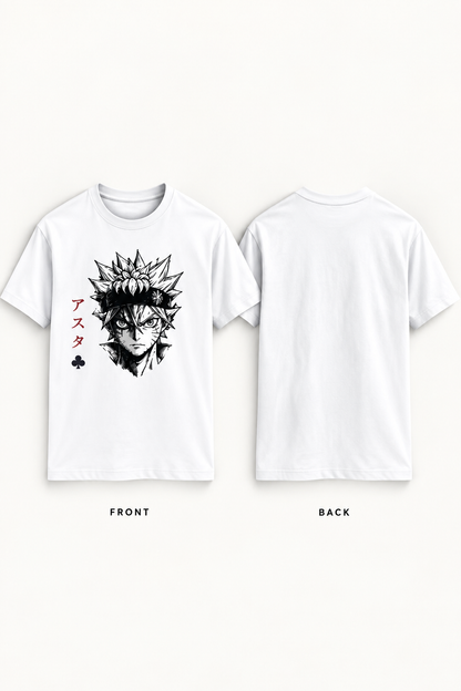 Asta Black Clover Portrait | Regular Fit Unisex Anime T-Shirt