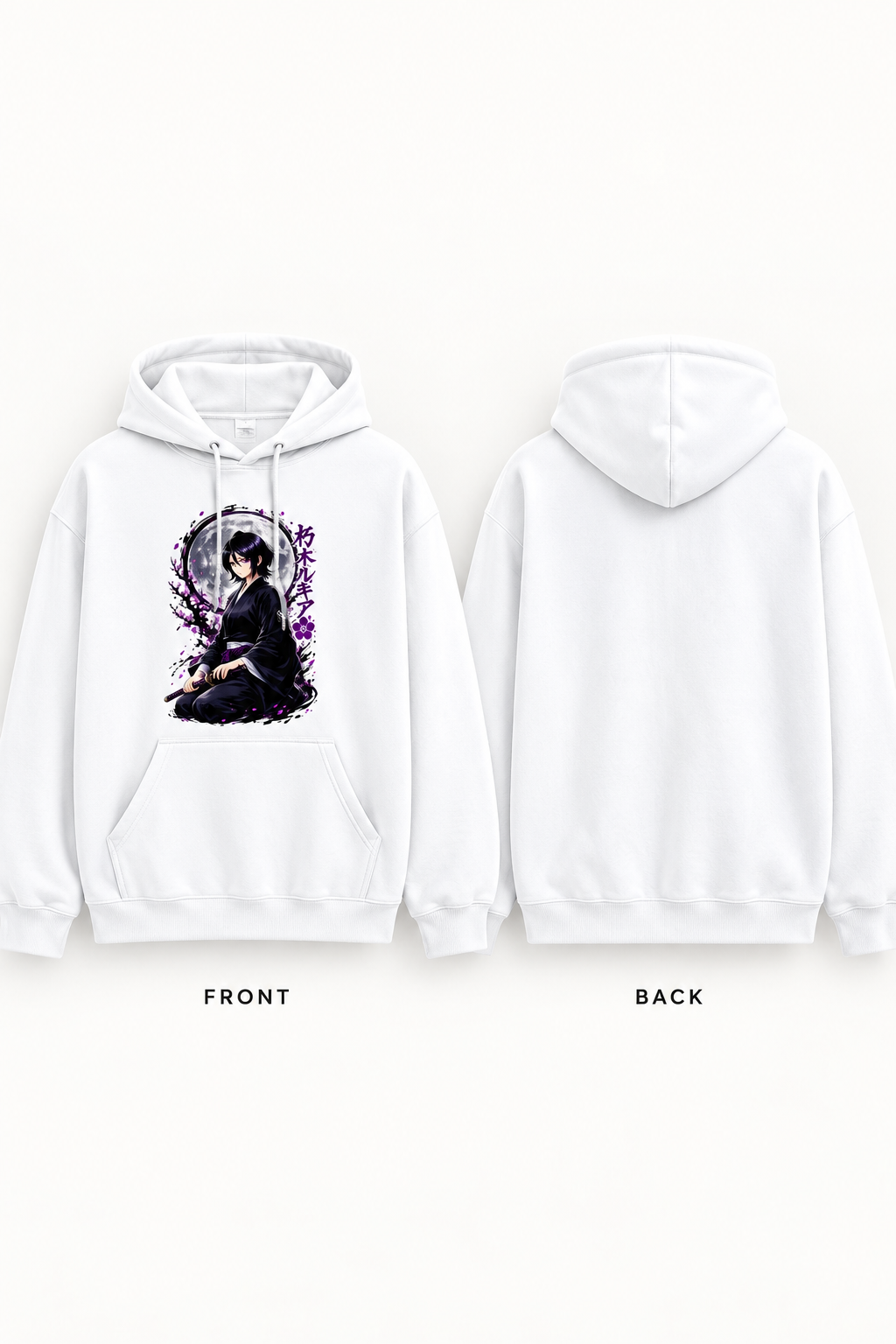 Rukia Kuchiki Soul Reaper | Regular Fit Unisex Bleach Hoodie