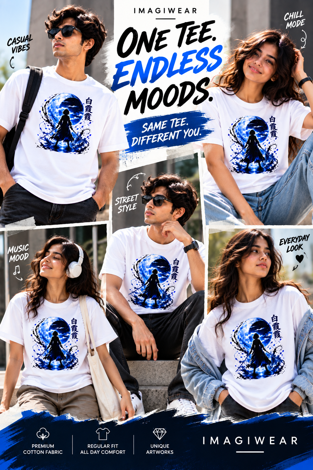 Rukia Kuchiki Hakka no Togame | Regular Fit Unisex Bleach T-Shirt