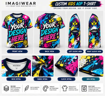 Custom Kids AOP T-Shirt