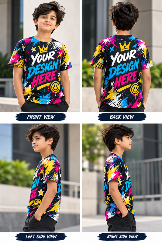 Custom Kids AOP T-Shirt