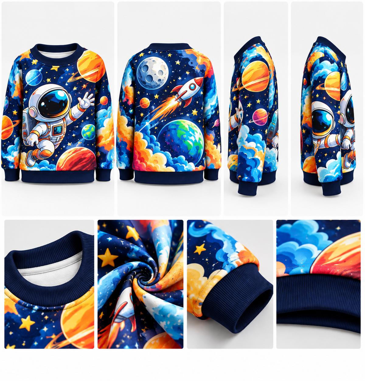 Custom Kids AOP Sweatshirt