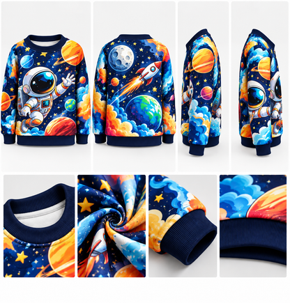 Custom Kids AOP Sweatshirt