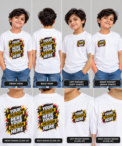 Custom Boy’s Crew Neck T-Shirt