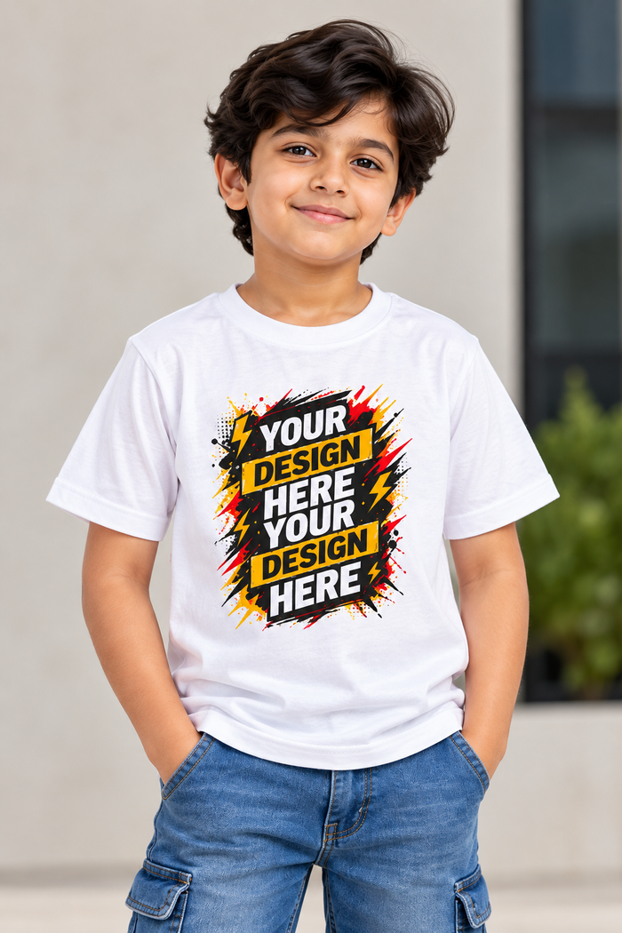 Custom Boy’s Crew Neck T-Shirt