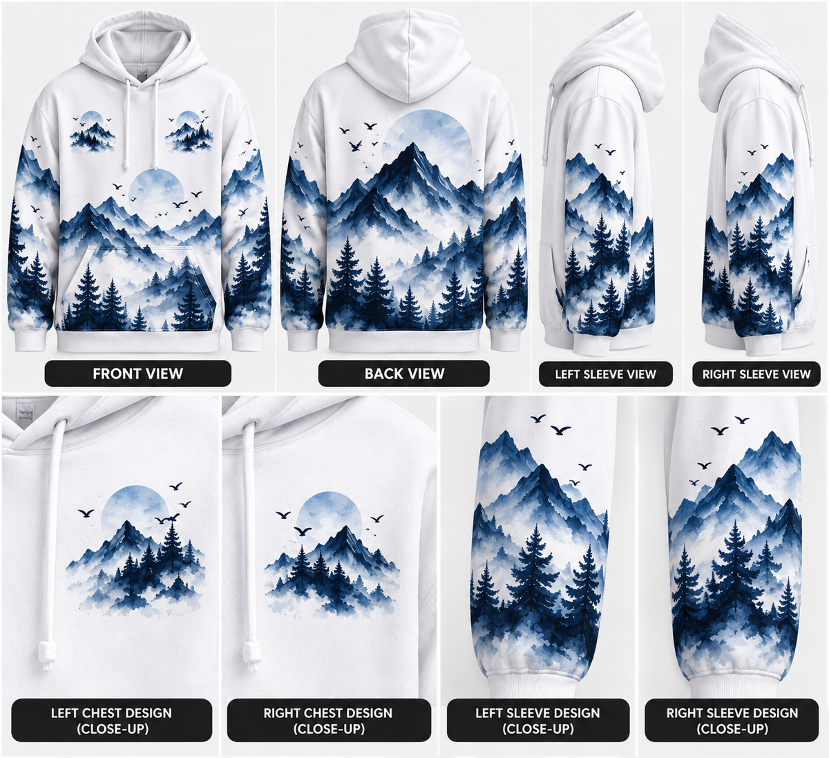 Custom Unisex Pullover Hoodie
