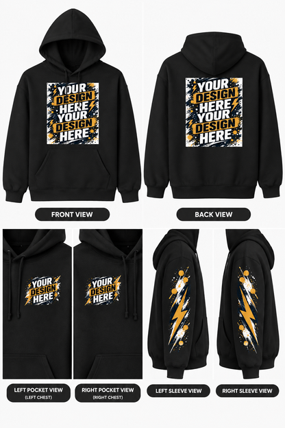 Custom Unisex Pullover Hoodie