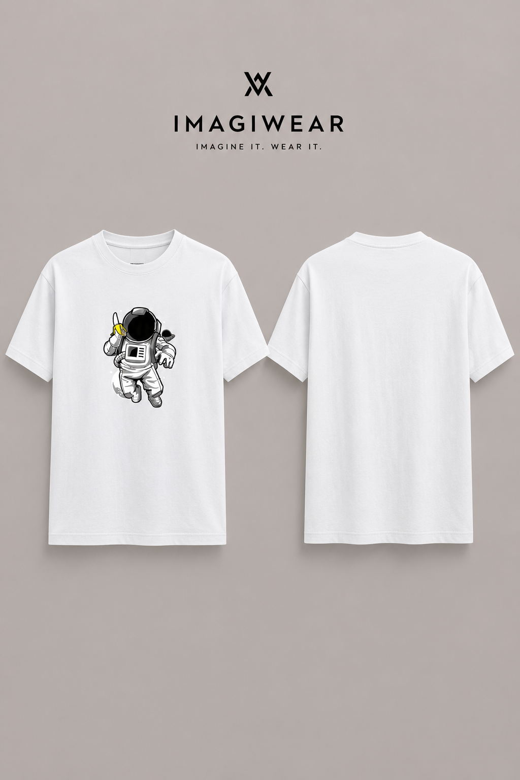 Space Snack Graphic T-Shirt | Unisex Regular Fit Tee