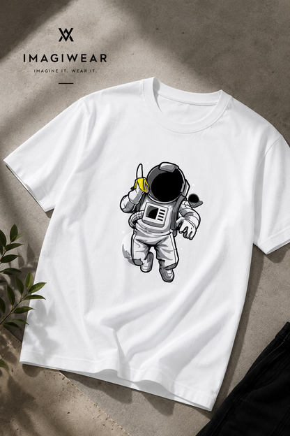 Space Snack Graphic T-Shirt | Unisex Regular Fit Tee