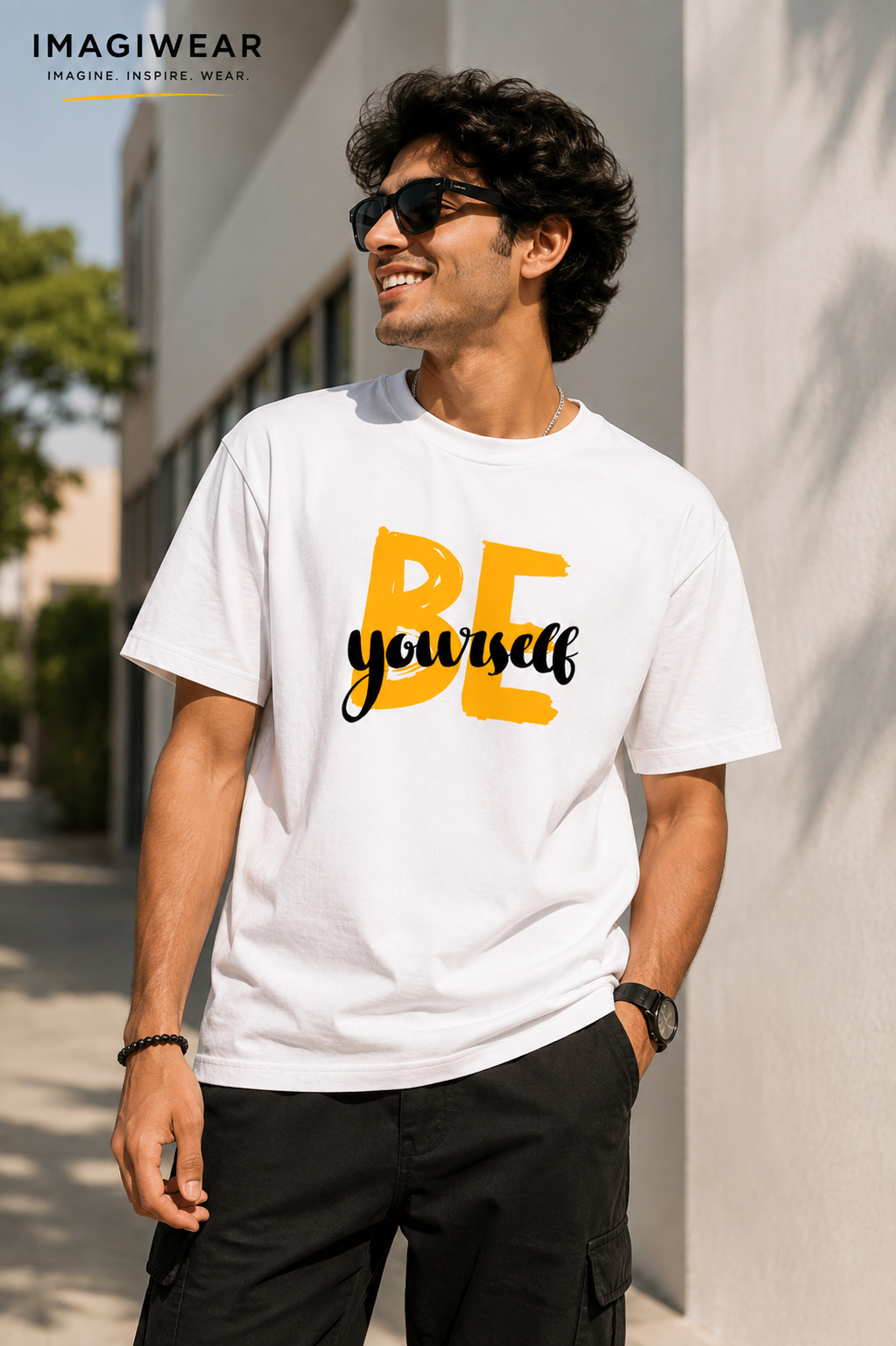 Be Yourself Graphic T-Shirt | Unisex Regular Fit Tee