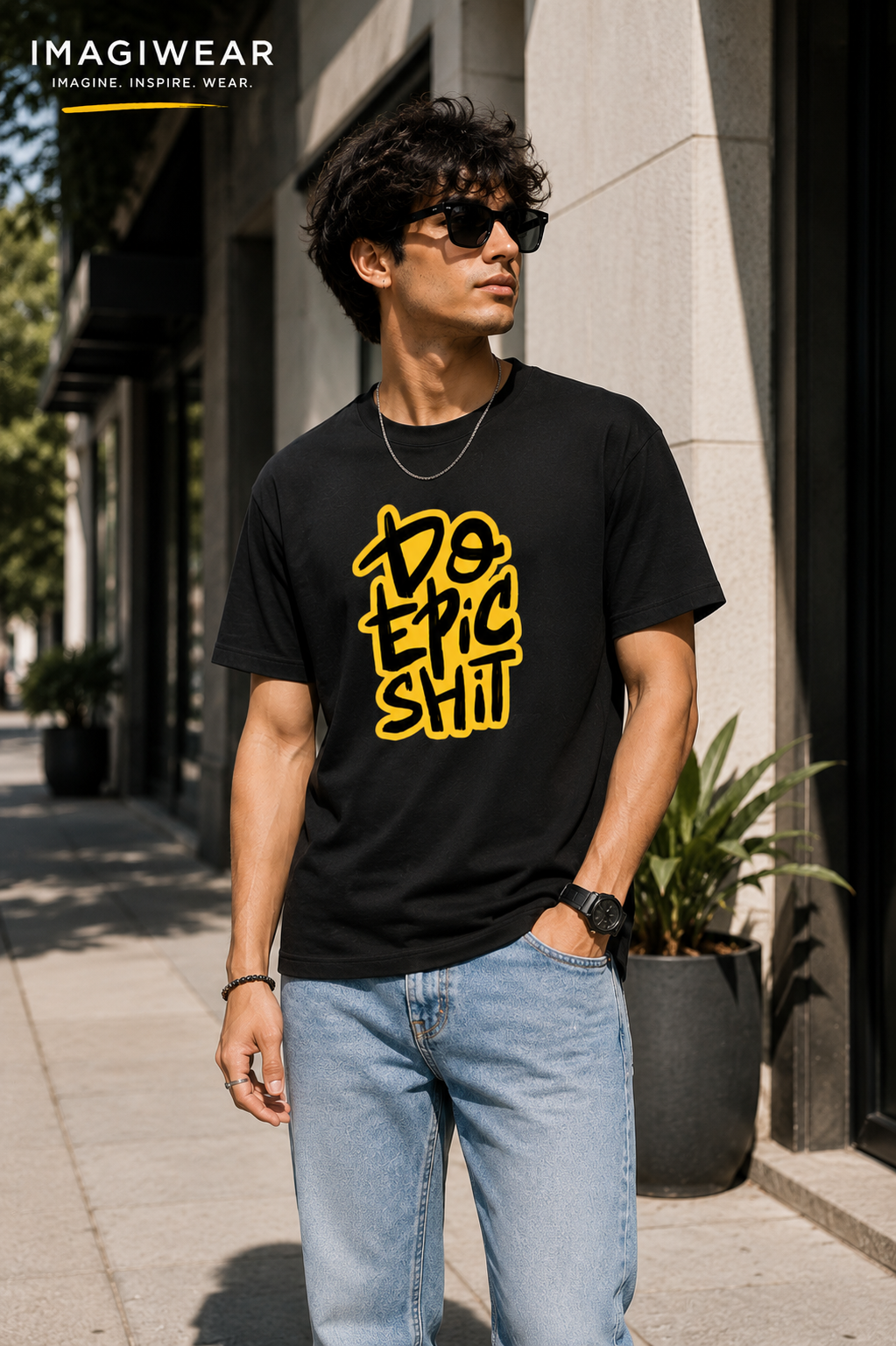 Do Epic Shit Graphic T-Shirt | Unisex Regular Fit Tee