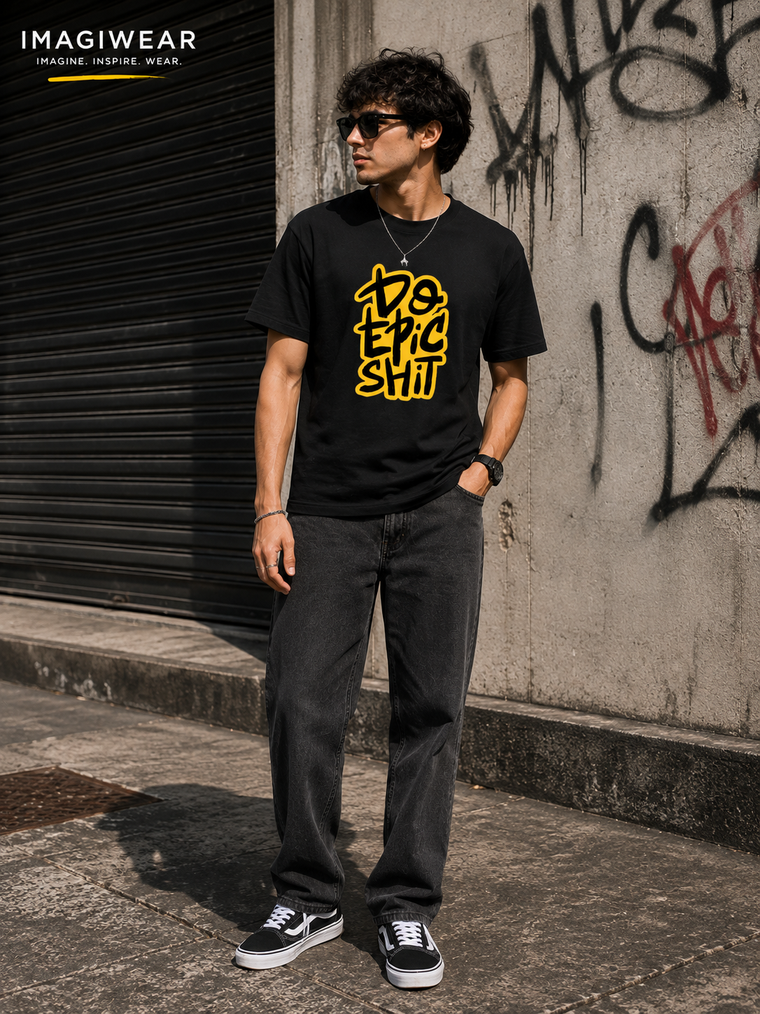 Do Epic Shit Graphic T-Shirt | Unisex Regular Fit Tee