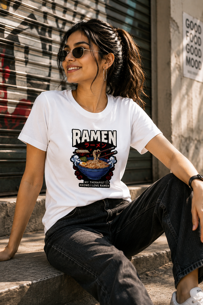 Ramen Lover Graphic T-Shirt | Women's Regular Fit Tee