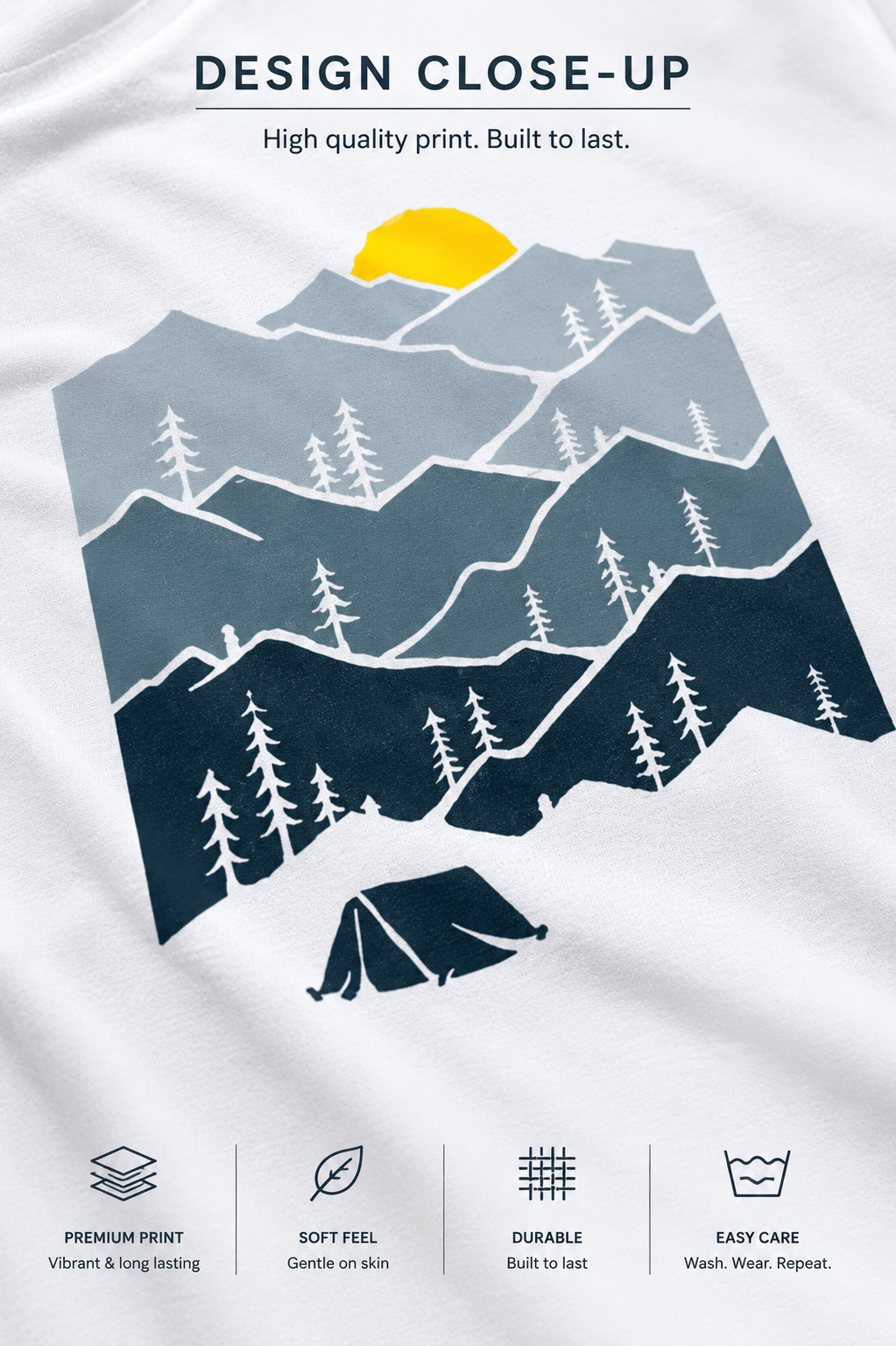 Mountain Adventure Graphic T-Shirt | Women's Regular Fit Tee