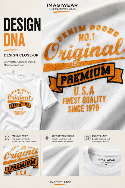 Original Premium Graphic T-Shirt | Unisex Regular Fit Tee