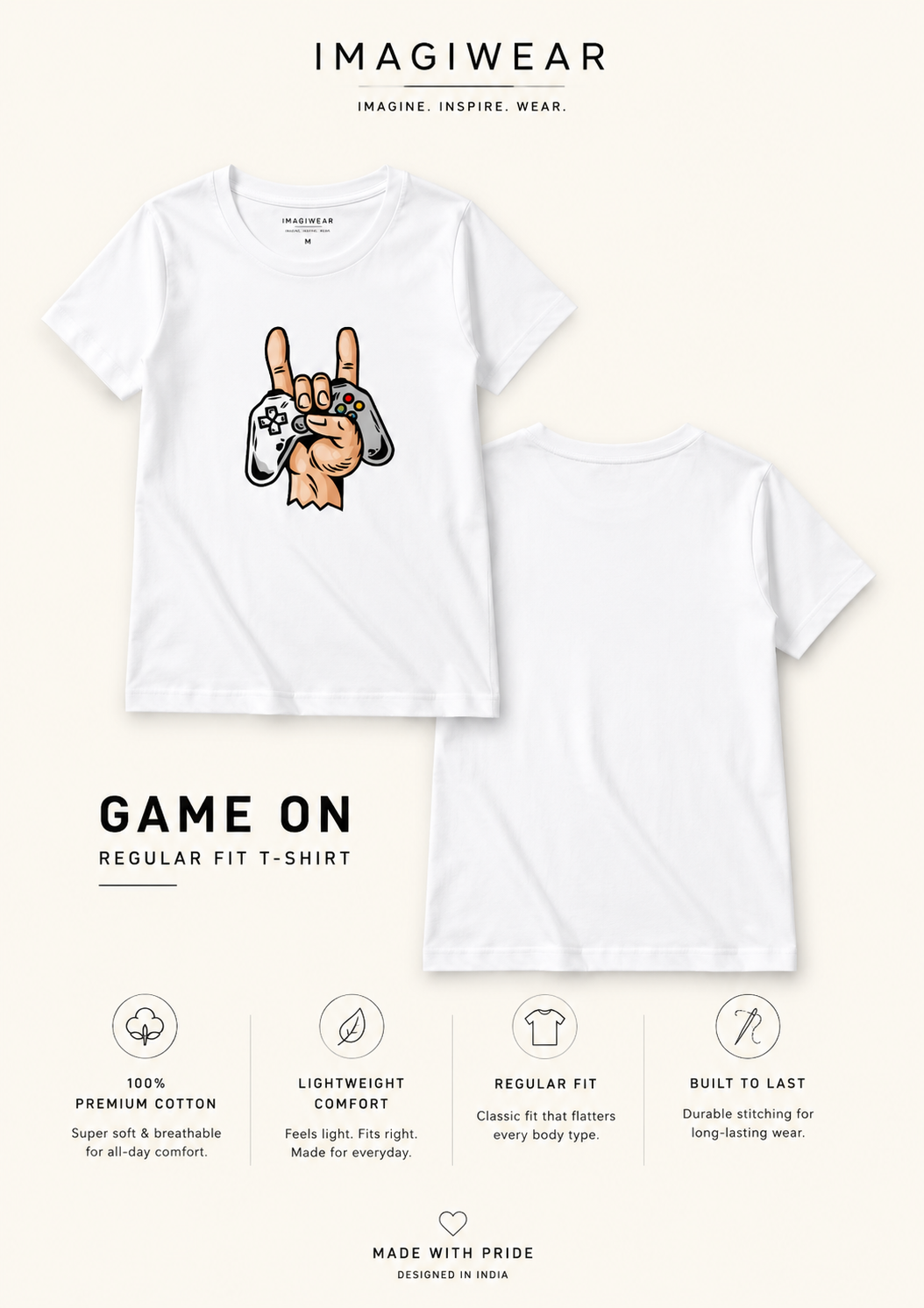 Game On Graphic T-Shirt | Women’s Regular Fit Tee