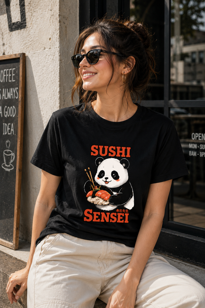 Sushi Sensei Graphic T-Shirt | Women's Regular Fit Tee