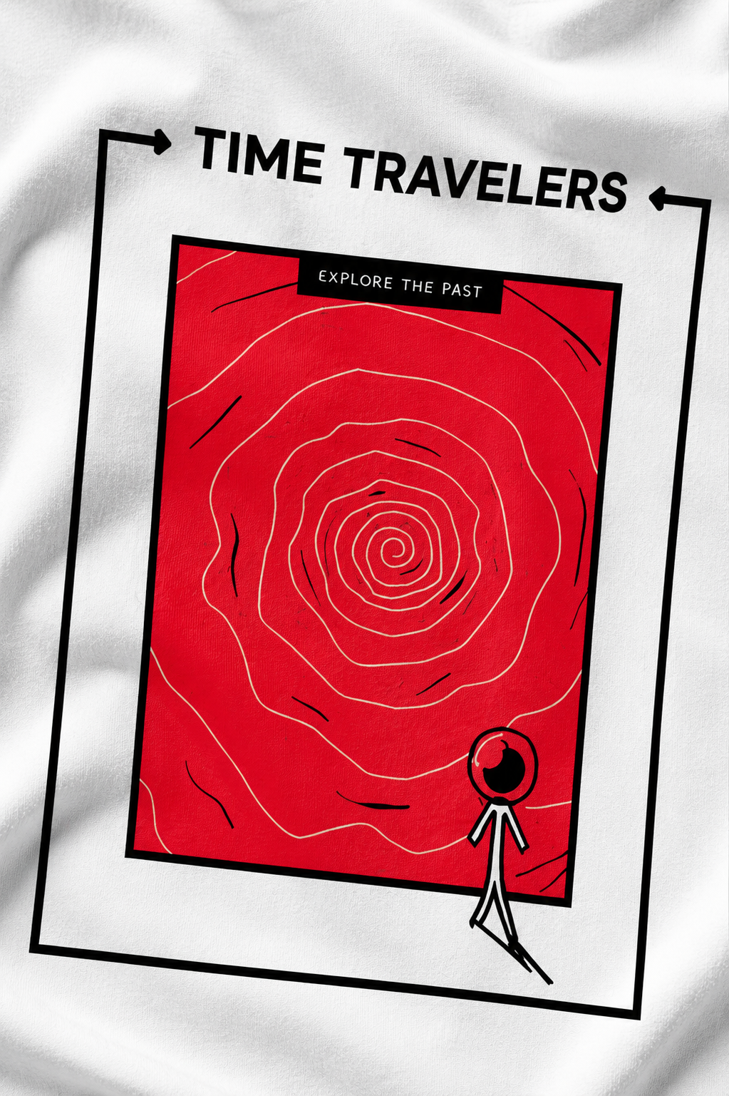 Time Travelers Graphic T-Shirt | Women's Regular Fit Tee