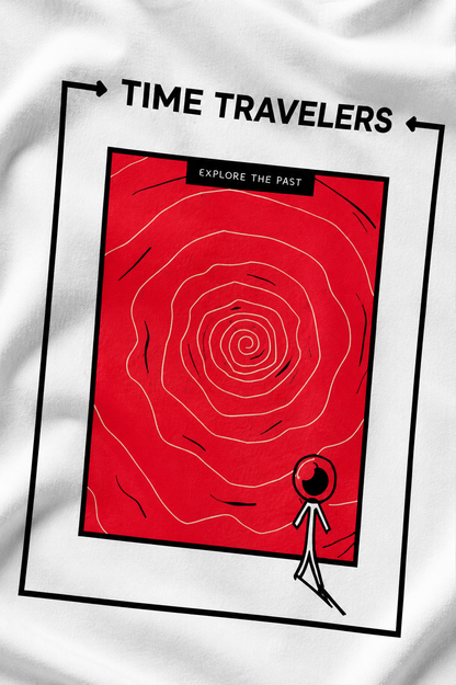 Time Travelers Graphic T-Shirt | Women's Regular Fit Tee