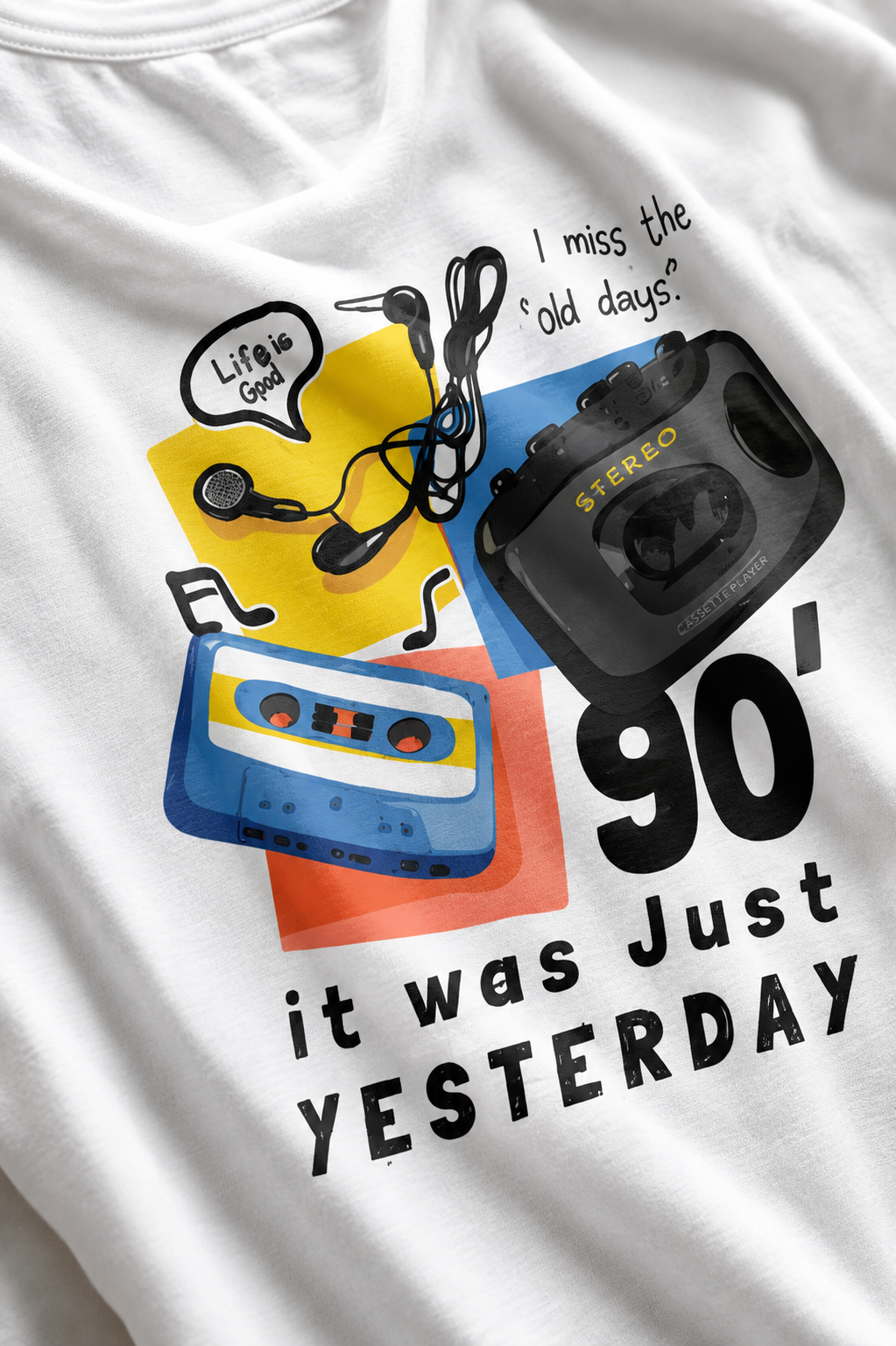 90s Nostalgia Graphic T-Shirt | Women's Regular Fit Tee