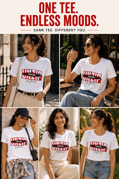 Unleash Your Soul Graphic T-Shirt | Women's Regular Fit Tee