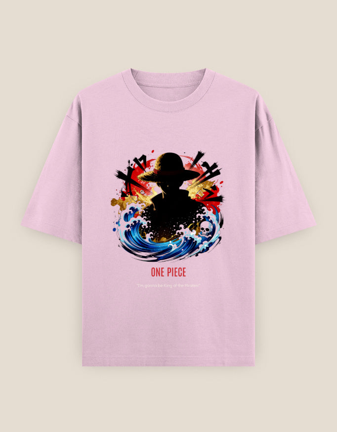 Anime Oversized Heavyweight T-Shirt oversized fit - unisex anime streetwear cotton tee, additional colorway